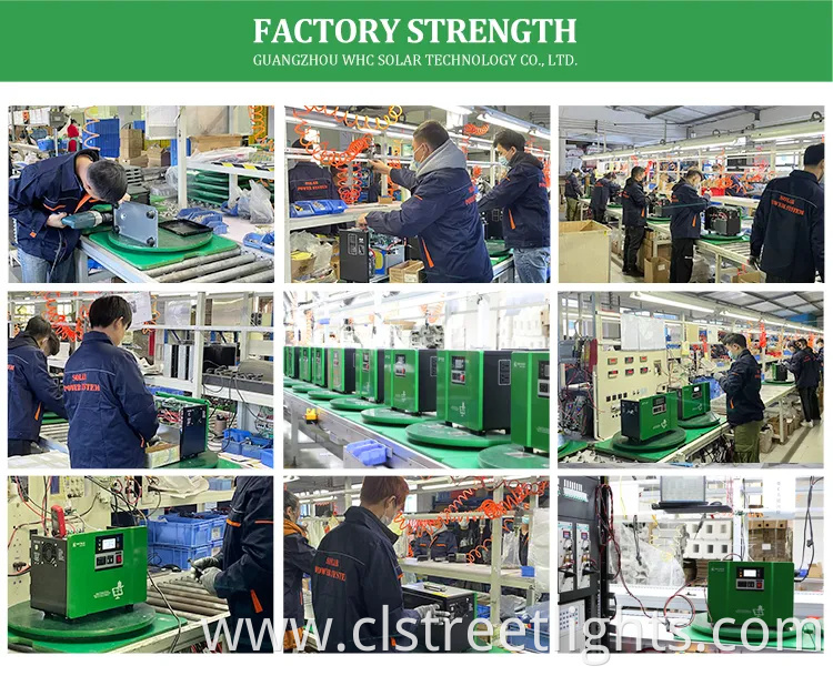 Whc IP65 All in Two Intergrated Split Solar Panel LED Street Light